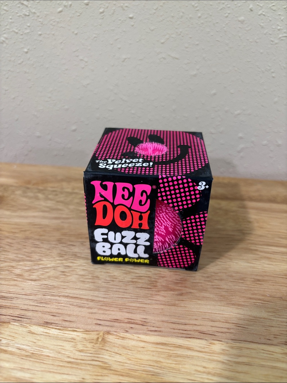 Fuzz Ball Kids Toy - Pink